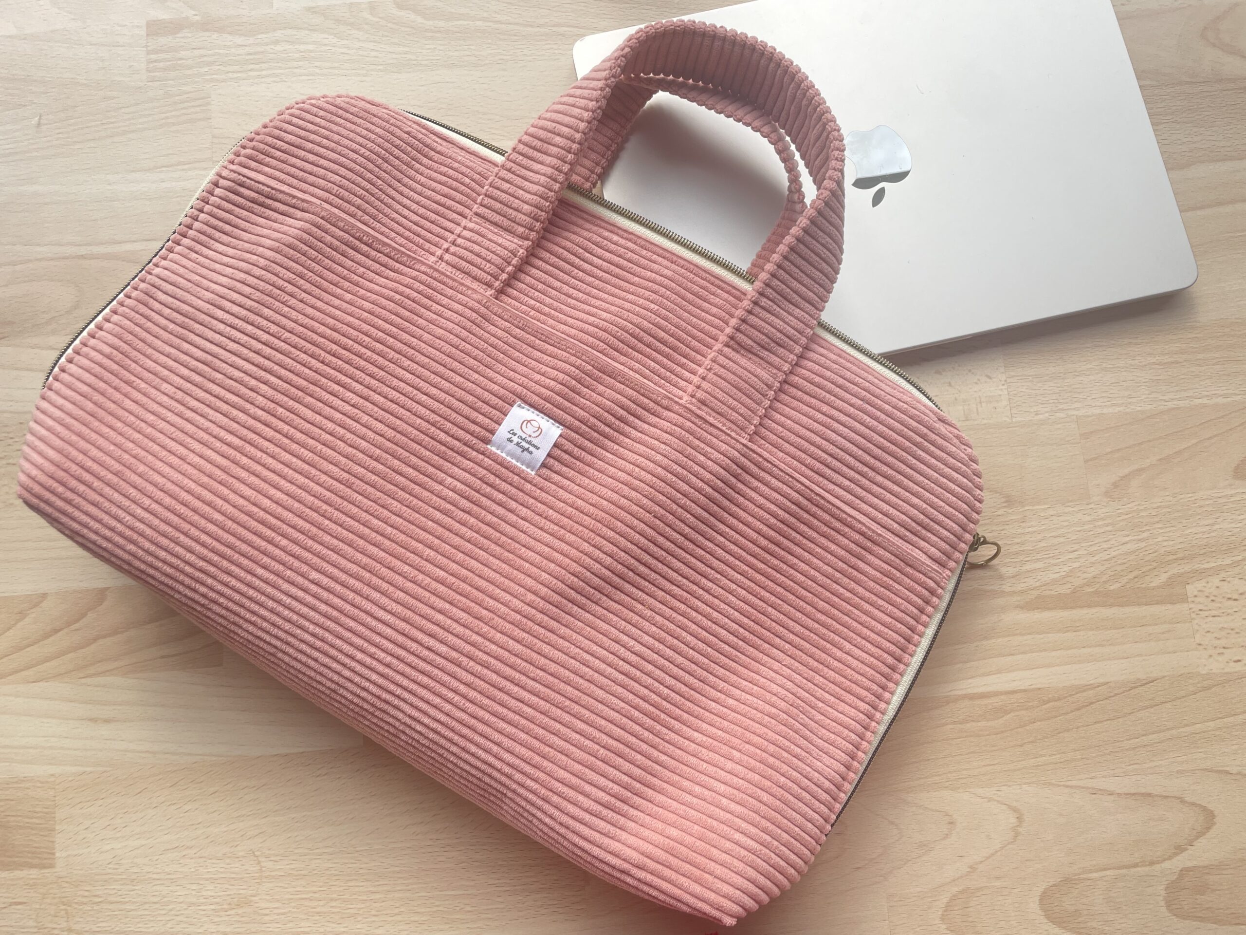 Sacoche ordinateur Elna - rose – Image 5