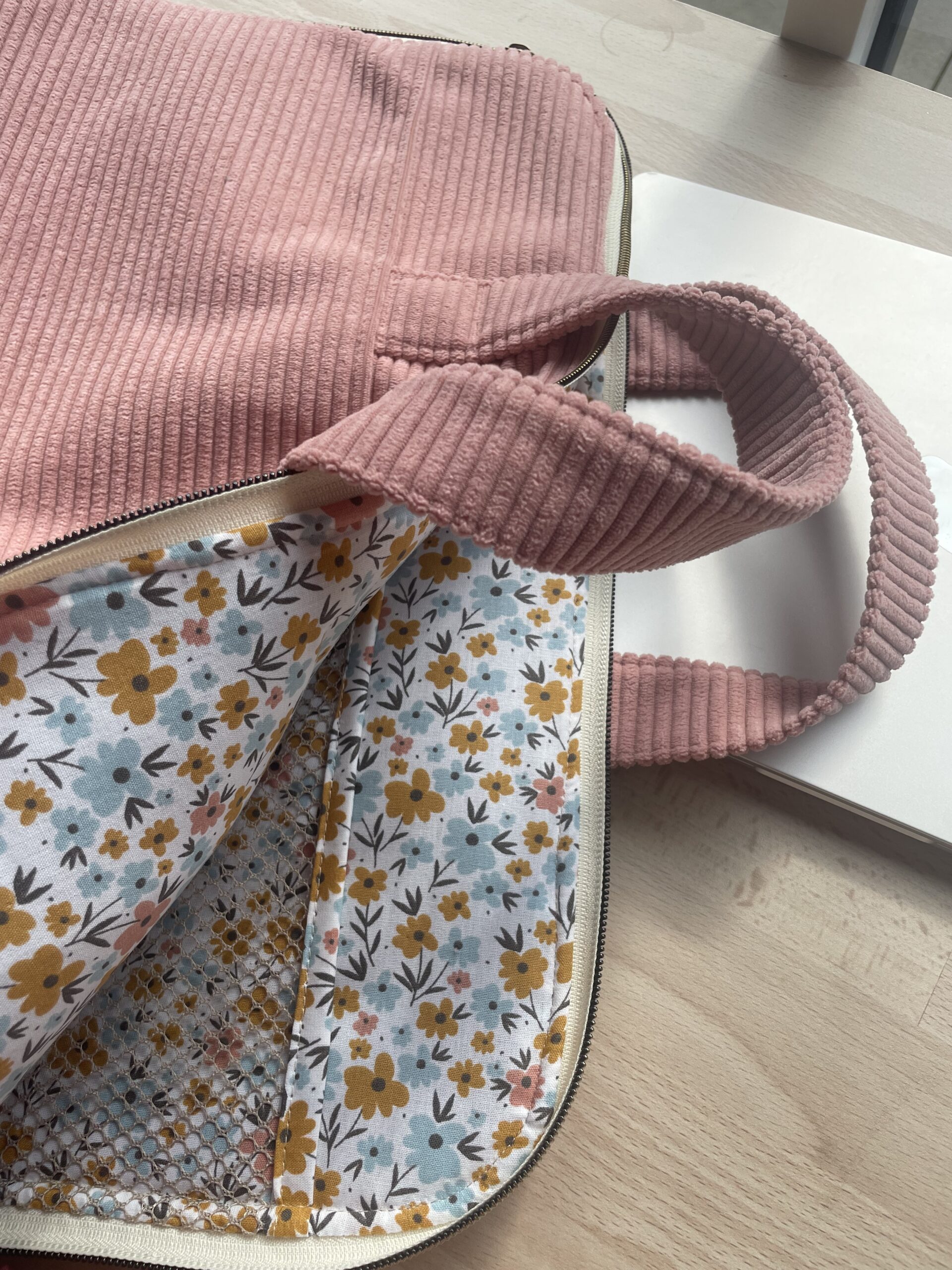 Sacoche ordinateur Elna - rose – Image 6