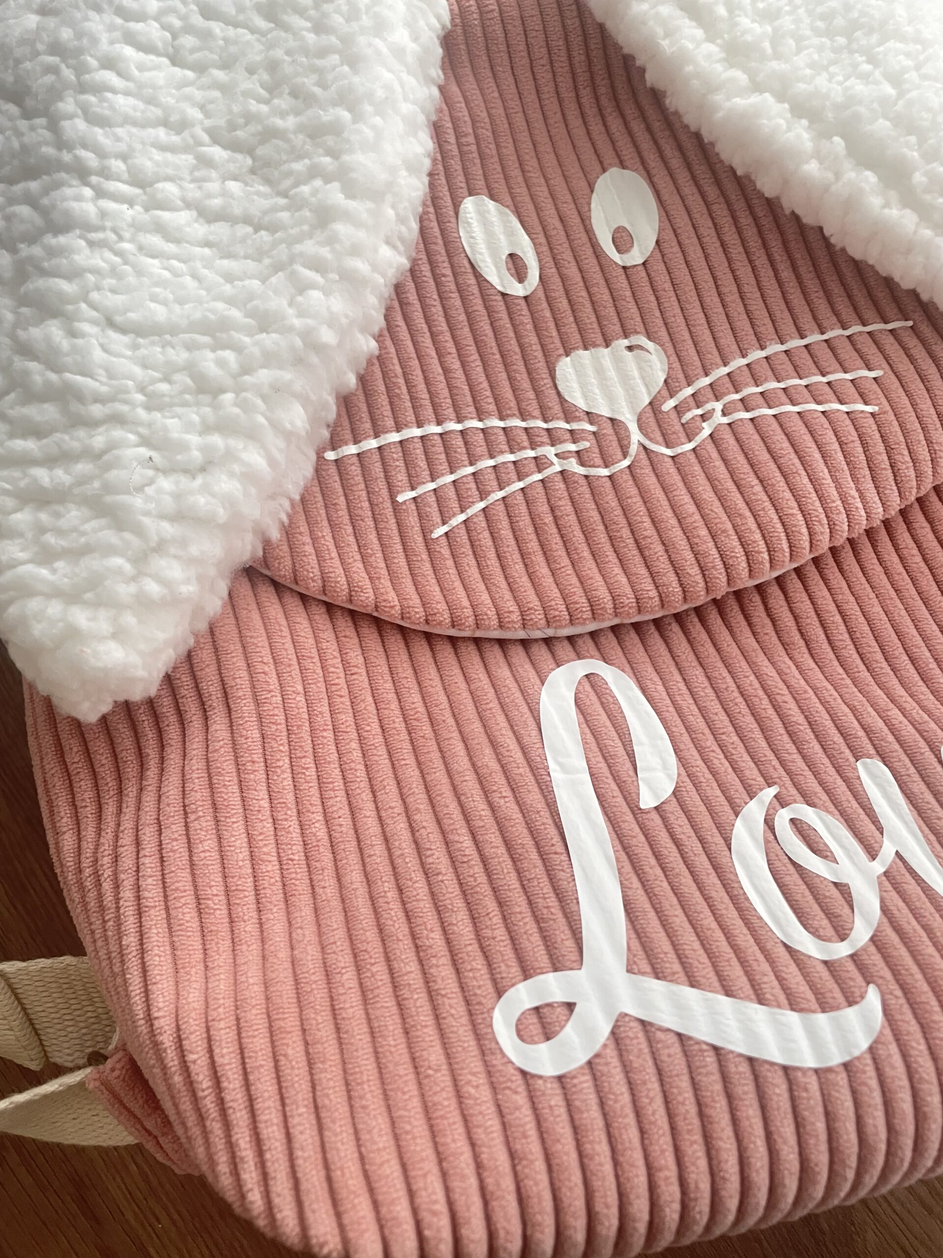 Sac à dos lapinou rose des bois – Image 3