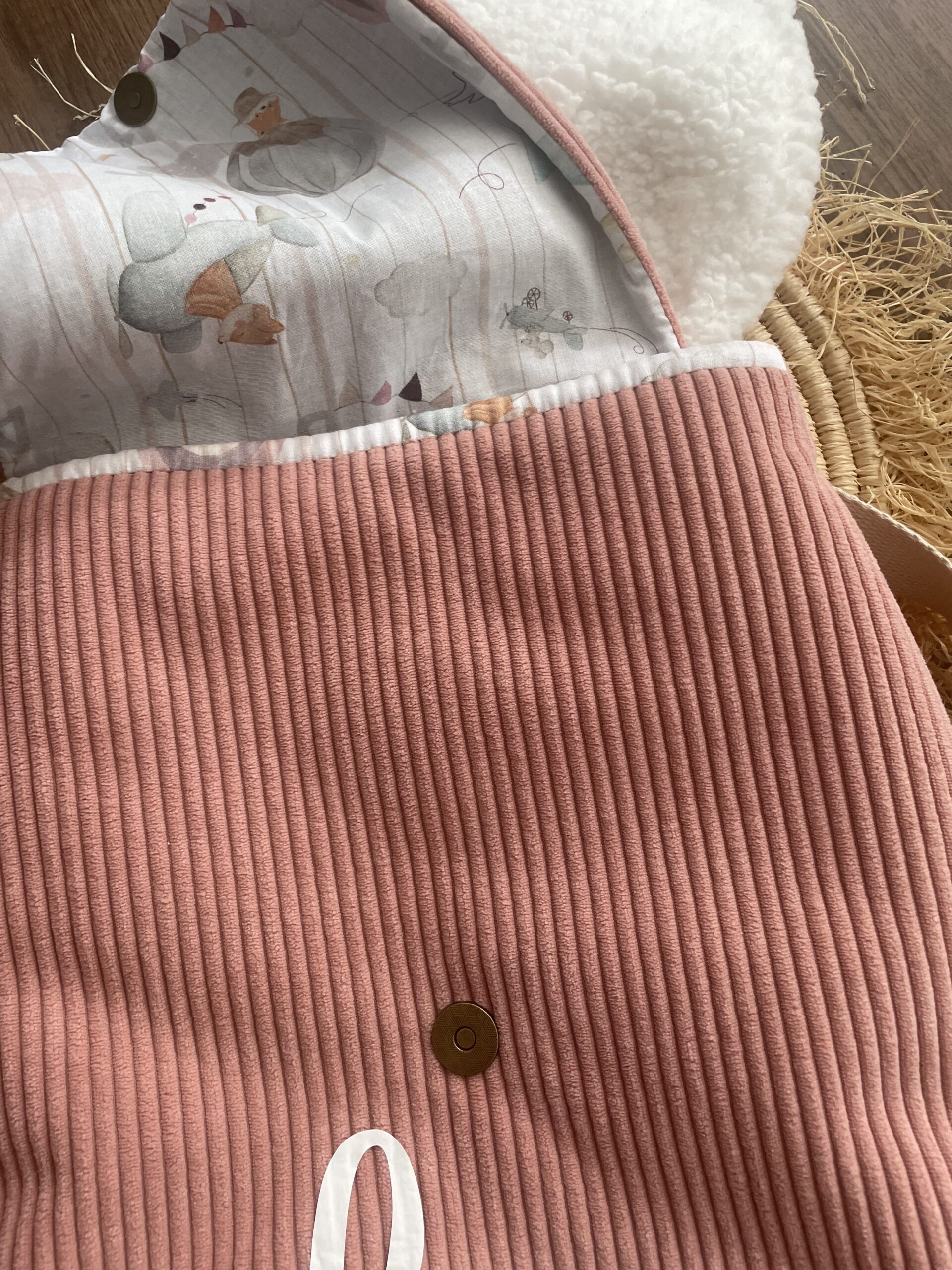 Sac à dos lapinou rose des bois – Image 4