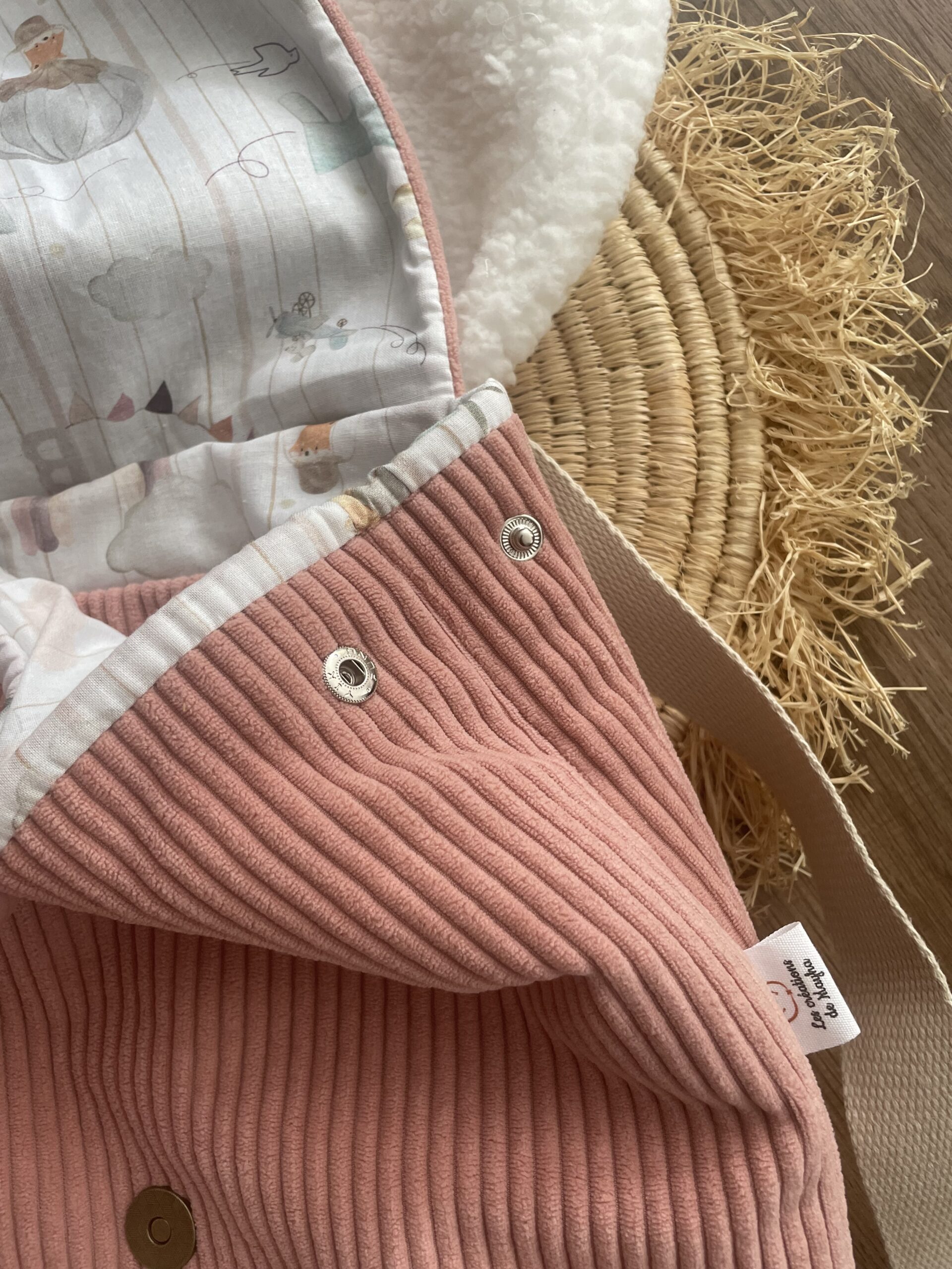 Sac à dos lapinou rose des bois – Image 5