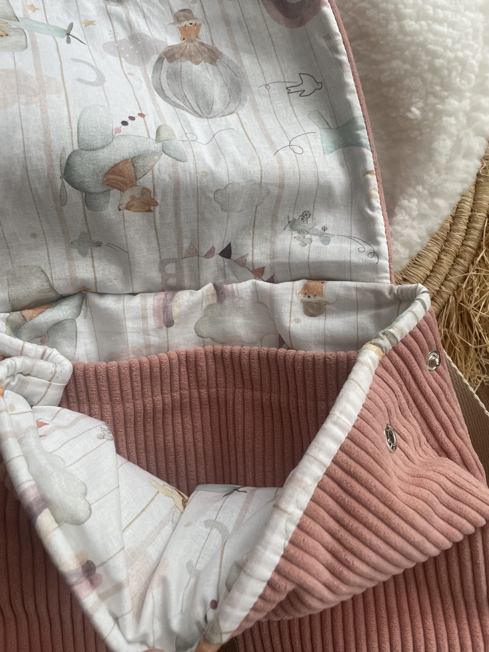 Sac à dos lapinou rose des bois – Image 6