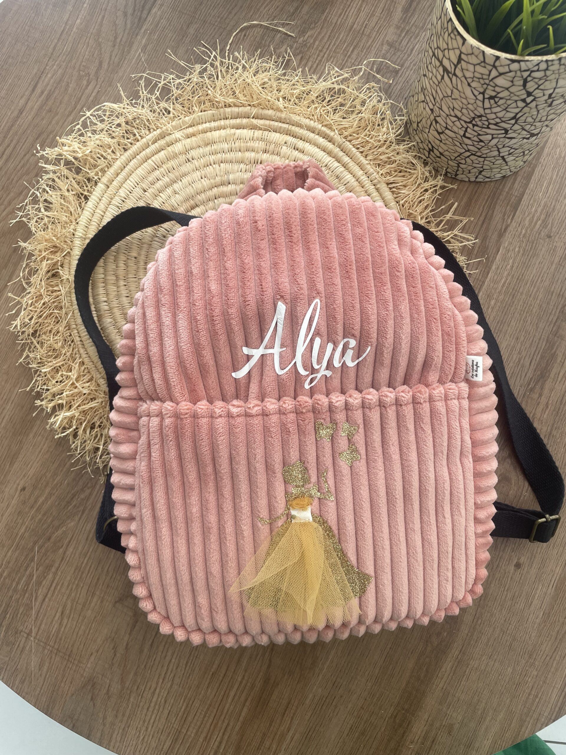 Sac à dos princesse rose des bois