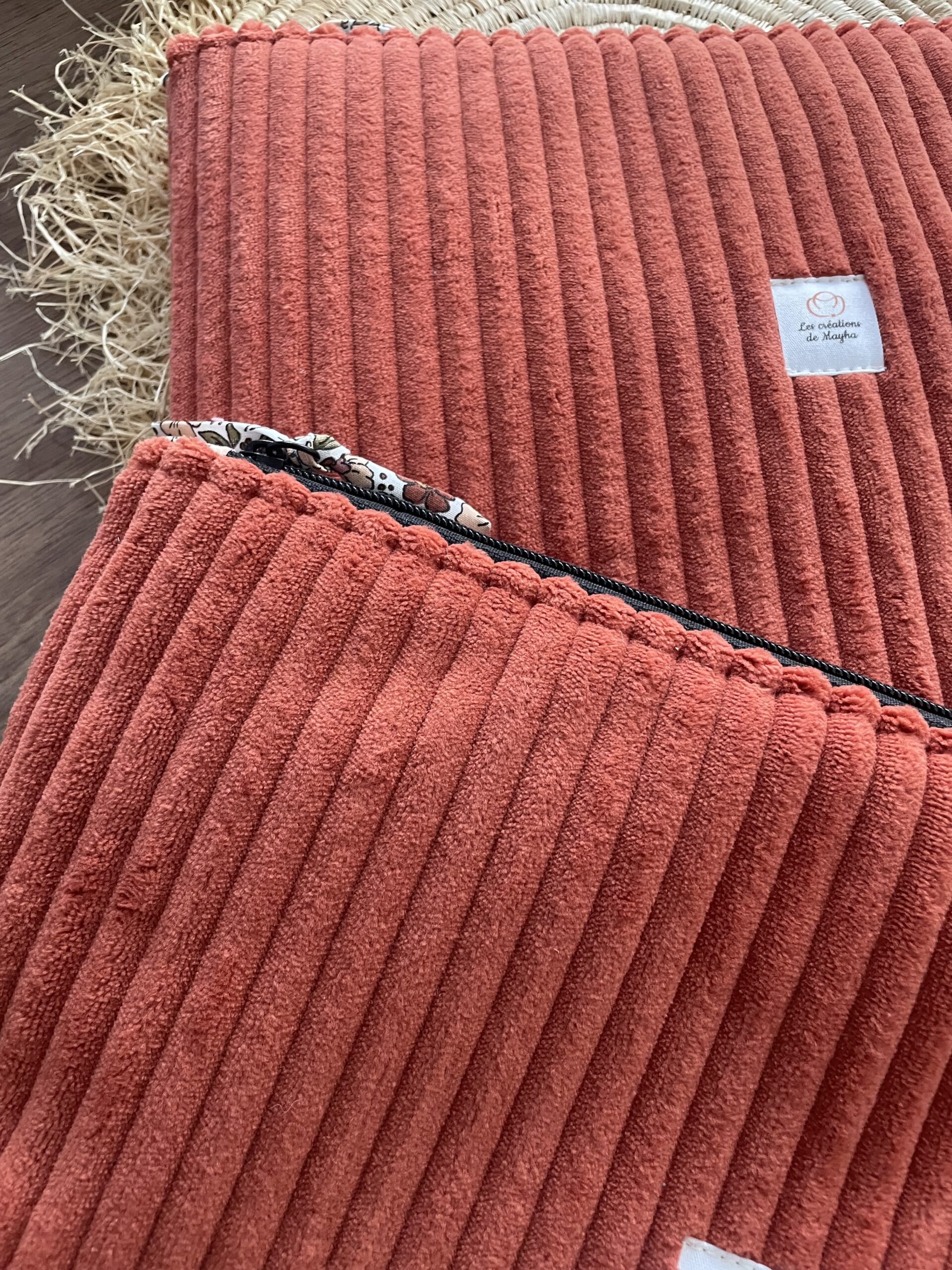 Pochette Vénus pour ordinateur et tablette - Terracota - grosses cotes – Image 3