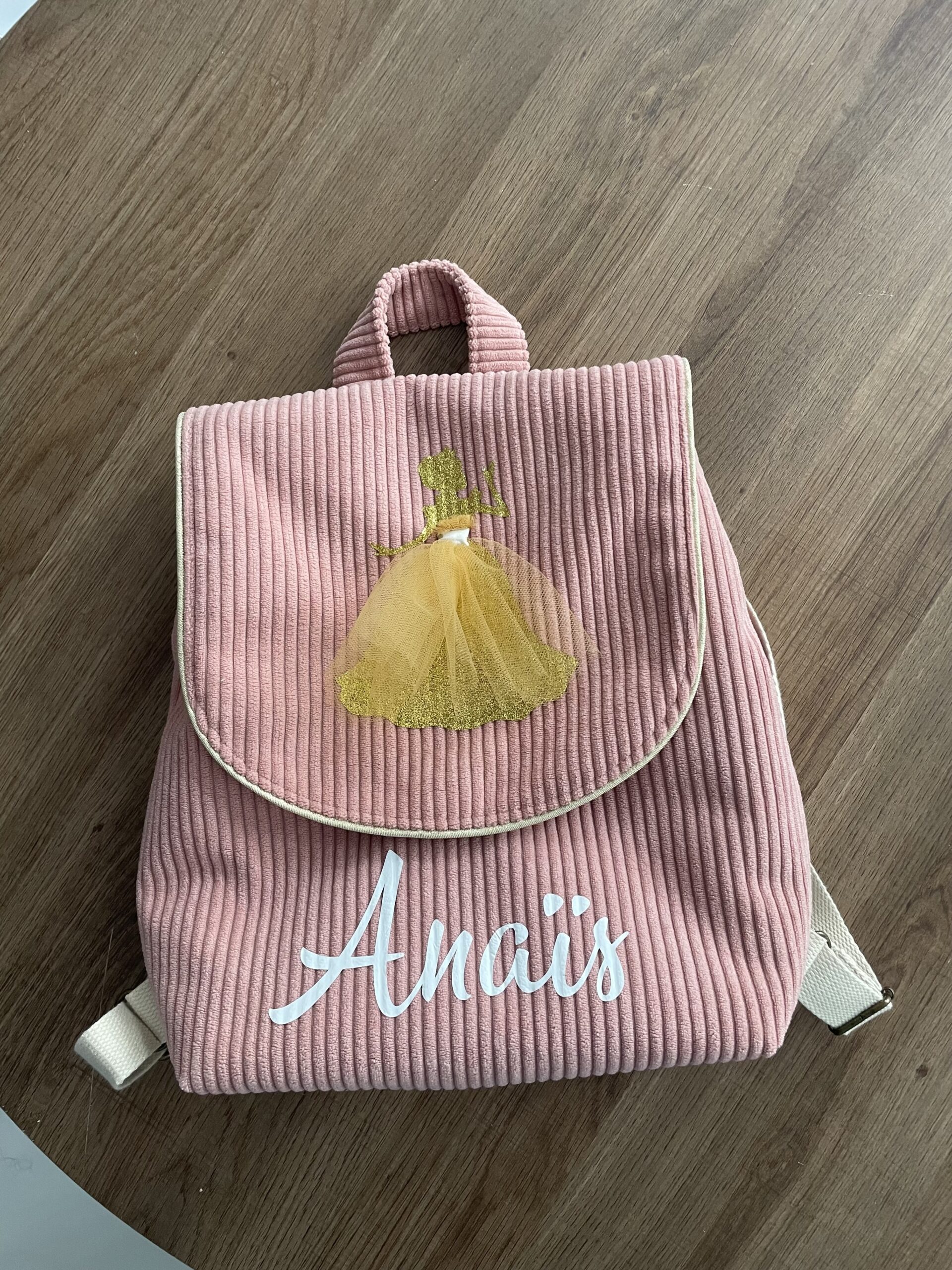 Sac à dos princesse rose des bois